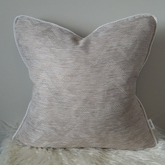 Boho Design with Cording Throw Pillow Covers - Picture 2 of 3